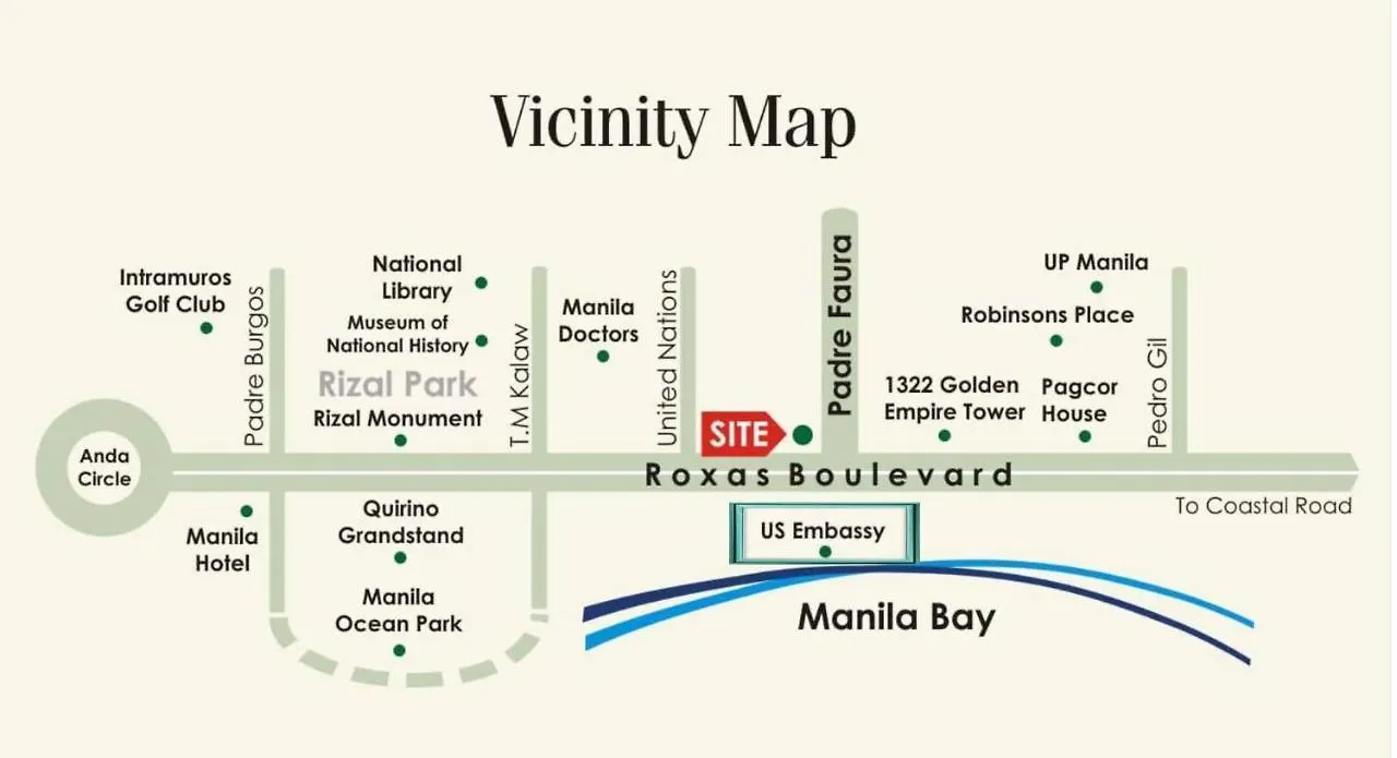 Comfy Condo Grand Riviera Suite, Roxas Blvd Ermita Manila Infront Of Us Embassy Aparthotel